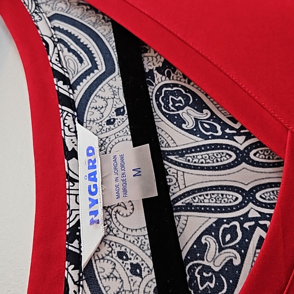 Nygard Multi Print Top Size Medium - Picture 3 of 6